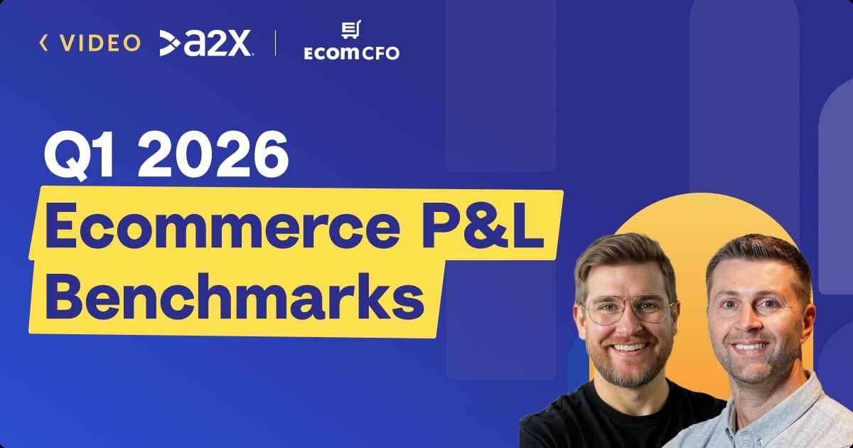 Ecommerce P&L Benchmarks | Q1 2026