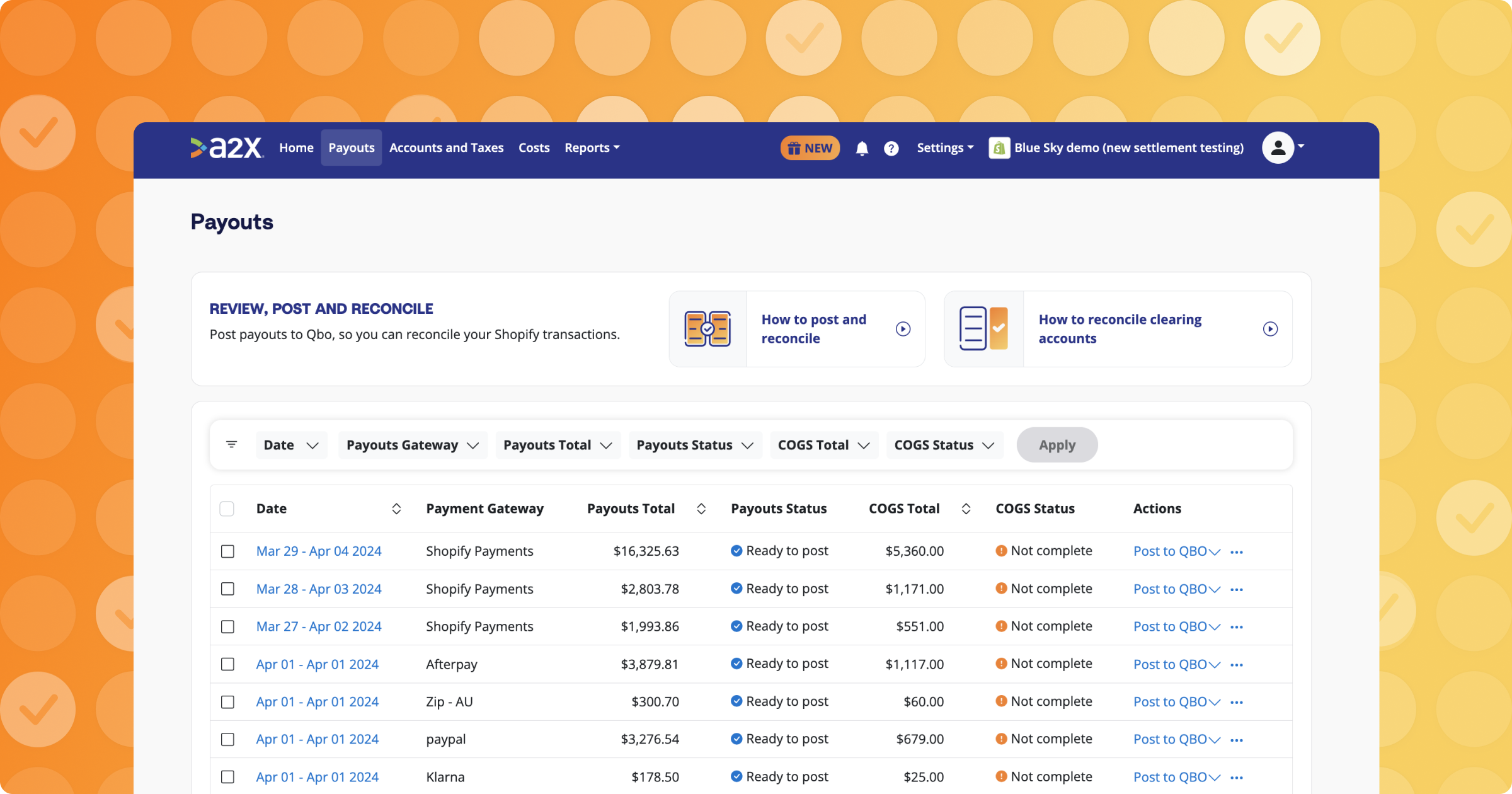 Introducing Your New Settlements & Payouts Page
