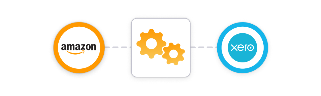 an illustration showing that Amazon and Xero can be manually integrated