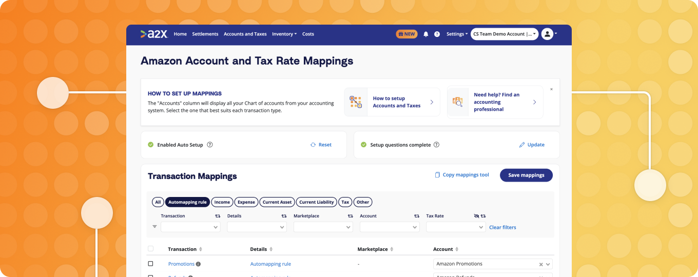 The New A2X Mapping Page Is Being Rolled Out to All Accounts Starting November 20th, 2023