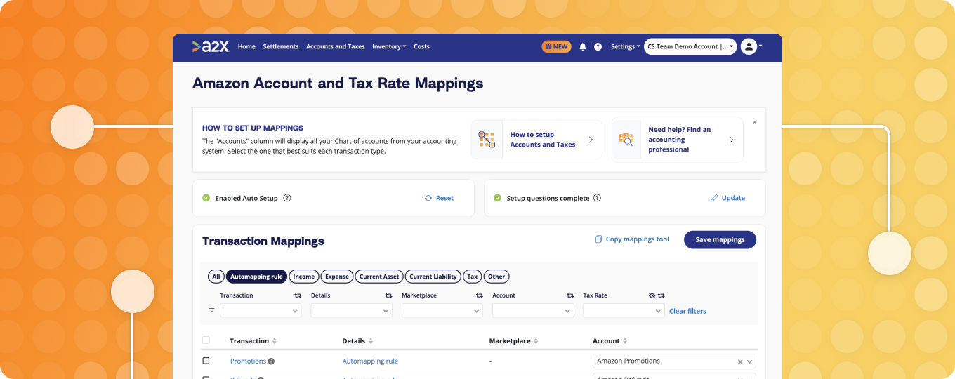 New A2X Mapping Page Rolling Out to All Accounts Starting November 20th, 2023