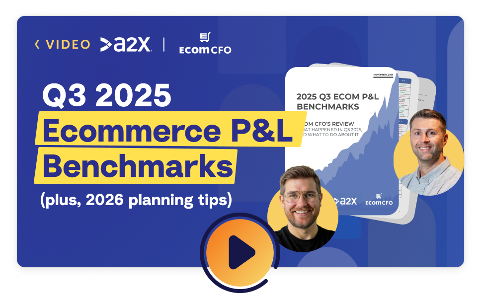 Watch our video featuring Sam Hill about Q3 ecommerce benchmarks and 2026 planning tips.