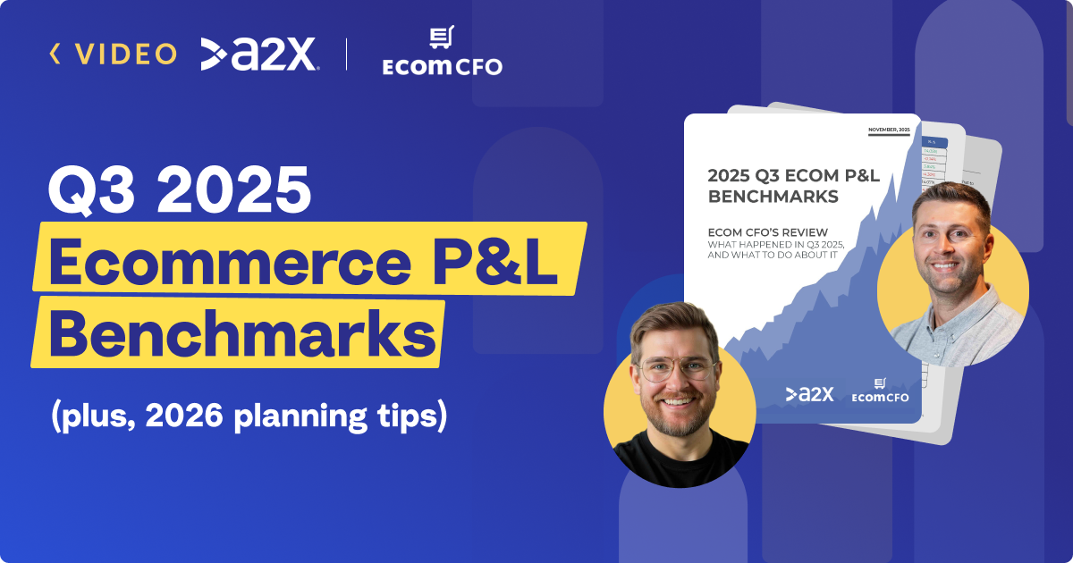Ecommerce P&L Benchmarks | Q3 2025