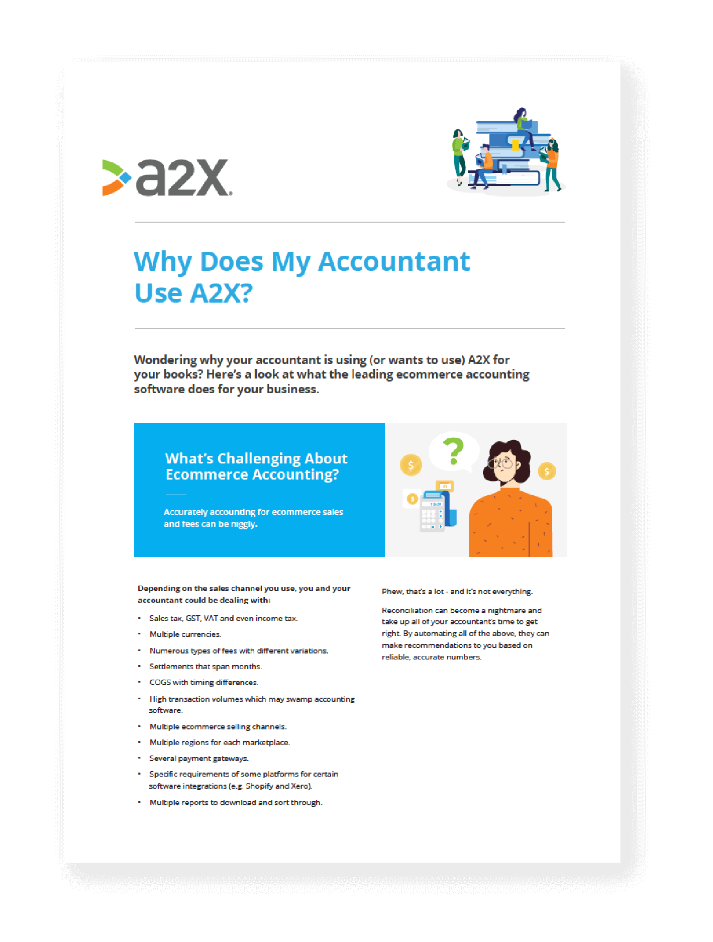 How to explain A2X to your clients